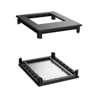 Крыша с фланцем и основание для 19дюйм IT-CQE 800х800 RAL9005  R5RKTB88FITB