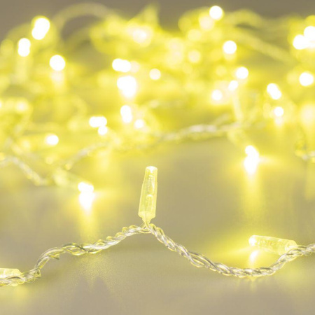 Гирлянда светодиодная ARD-STRING-CLASSIC-10000-CLEAR-100LED-STD Gold230В 7Вт IP65  025813