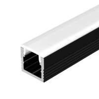 Профиль SL-MINI-10-2000 BLACK L2000 алюм.  049018 Профиль SL-MINI-10-2000 BLACK L2000 алюм.  049018