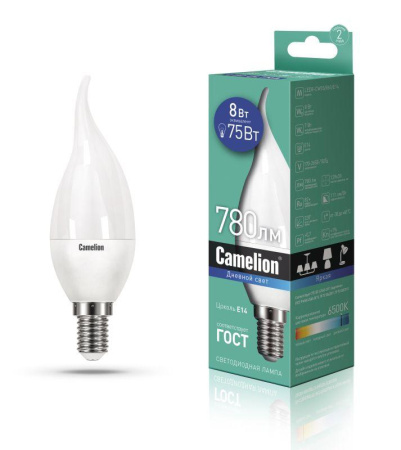 Лампа светодиодная LED8-CW35/865/E14 8Вт 220В  14403