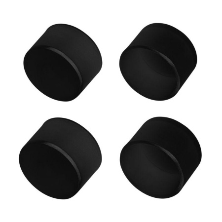 Заглушка WPH-FLEX-D22-360deg BLACK глухая пластик (комплект)  045885