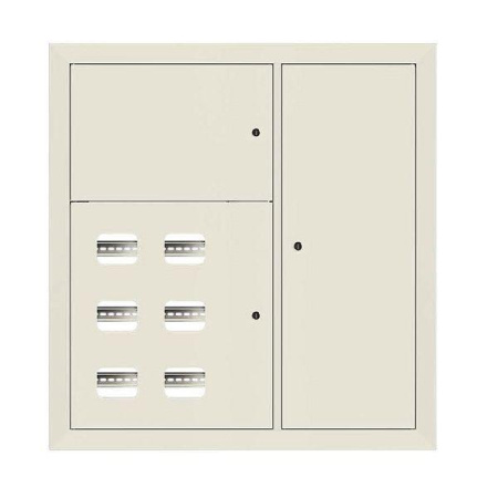 Щит этажный 6кв. RAL9002 (1000х950х160) PROxima  mb29-v-6-ral9002