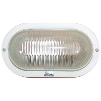 Светильник "Банник" 1401 НПП 03-60-021 IP54 овал малый бел. пласт.  1005500883