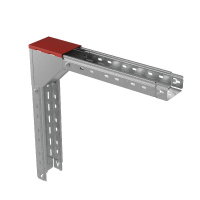 Крышка для угла вертикального внешн. с разворотом трассы на 180град. 100х100 сталь 0.55мм "ПЛЮС" KVLTDplus90-100-100 КМ PL2210