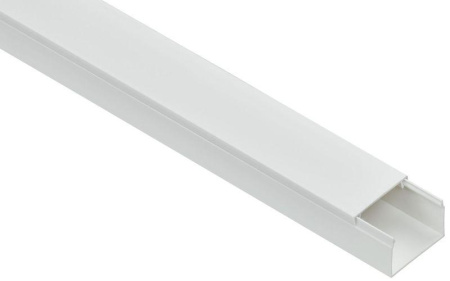 Кабель-канал 40х25 L2000 пластик ЭЛЕКОР  CKK10-040-025-1-K01