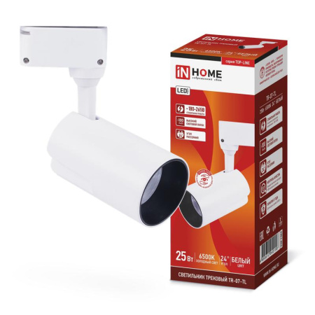 Светильник светодиодный трековый TOP-LINE TR-07-TL 25Вт 6500К IP40 2500лм 24град. бел.  4690612040158