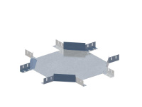 Лоток крестообразный 300х200 сталь 1.5мм ЛМс-К цУТ2.5 СОЭМИ Н0122390845