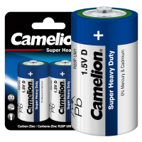 Элемент питания солевой D/R20P-BP2B BL-2 син. (блист.2шт)  3217