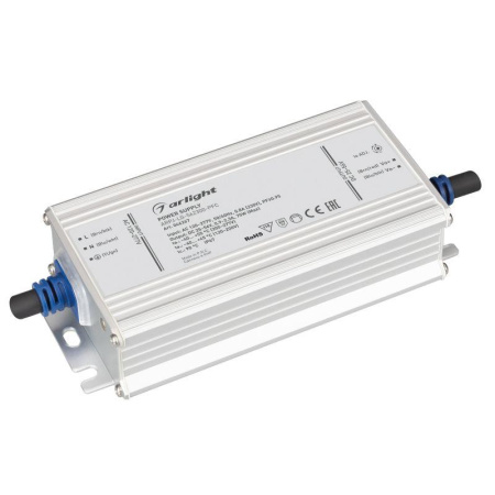 Блок питания ARPJ-LG-562300-PFC (75Вт 25-56В 0.9-2.3А) IP67 металл  046267