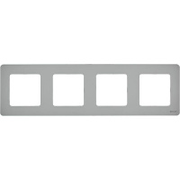 Рамка 4-м Inspiria алюм. Leg 673962