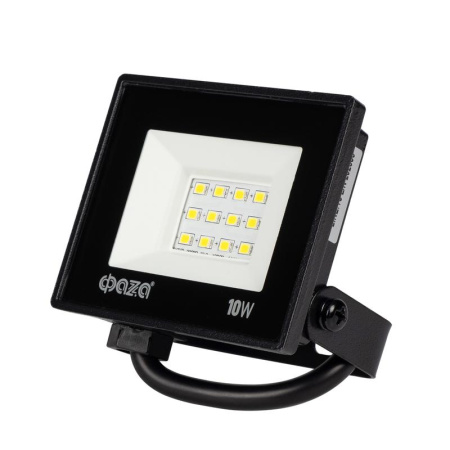 Прожектор светодиодный СДО-20 10Вт 6500К IP65 230В BL ДО прозр. закален. стекло  5047242
