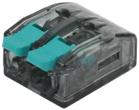 Клемма строительно-монтажная СМК компактная 412 NO-224-49 2-проводная 0.5-4кв.мм с рычагом (уп.2 шт)  Б0043967 Клемма строительно-монтажная СМК компактная 412 NO-224-49 2-проводная 0.5-4кв.мм с рычагом (уп.2 шт)  Б0043967