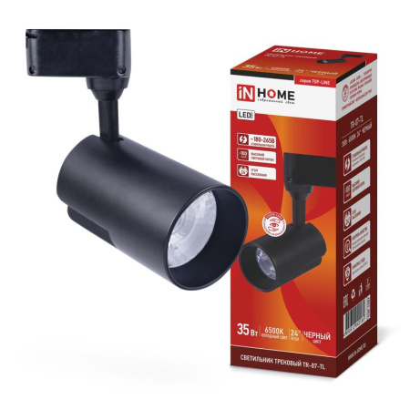 Светильник светодиодный трековый TOP-LINE TR-07-TL 35Вт 6500К IP40 3500лм 24град. черн.  4690612040189