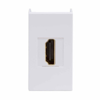 Розетка мультимедийная HDMI 1-м 1мод. Viva бел.  41018