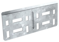 Пластина соединительная 80мм HDZ  CLM51D-PS-080-HDZ