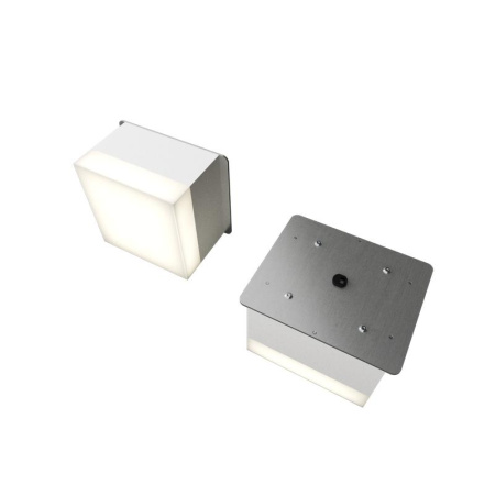 Светильник светодиодный RVE-LBX-LUMO20-PLAZA10010-2-GR квадрат грильято 2шт 90х90х60мм 16Вт встраиваемый 4000К бел.  RVE00003252