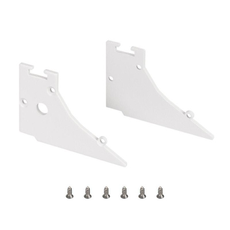 Заглушка FANTOM-W45-BEVEL WHITE металл  039954