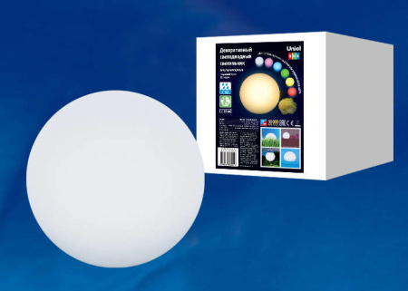 Светильник светодиодный ULG-R001 020/RGB IP65 BALL  UL-00003301
