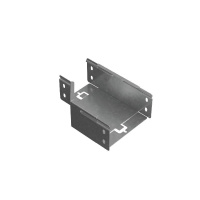 Переходник для лотка правый 80х100-150 сталь 1мм "ПЛЮС" PDplus80-100-150-R КМ PL0649