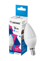 Лампа светодиодная CN 14Вт E14 4500К 1260лм 174-265В  LkecLED14wCNE1445