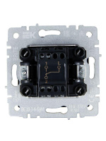 Выключатель проходной 1-кл. СП BRITE ВС10-1-6-БрМ 10А механизм маренго  BR-V12-0-10-K35