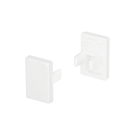 Заглушка SL-MINI-8-H12 WHITE глухая пластик  037527