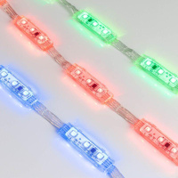 Модуль управляемый DMX-B3 12В RGB (0.72Вт IP68 140 deg) (пластик )  036773