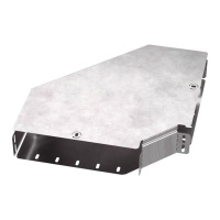 Угол для лотка горизонтальный 90град. 300х80 Стандарт с крышкой  PR16.0421