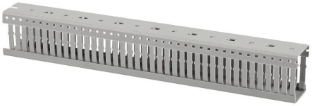 Кабель-канал 40х60 L2000 перфорированный сер. KK-40-60-PERF-RF  Б0059932