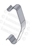 Скоба для крепления крышки лотка 2мм СКЛ150 УТ1.5  126 021504 14