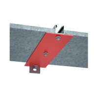 Пластина опорная для огнестойкой перегородки 120х200х4.0мм HD85 КМ LO55388