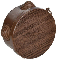 Коробка распаячная ОП КМ d65х40 IP54 4 ввода дуб  UKO21-065-040-000-K24-54 Коробка распаячная ОП КМ d65х40 IP54 4 ввода дуб  UKO21-065-040-000-K24-54