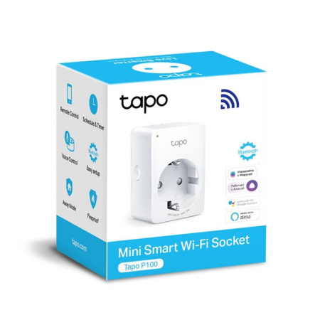 Розетка умная TAPO P100(1-PACK) мини Wi-Fi  1750812