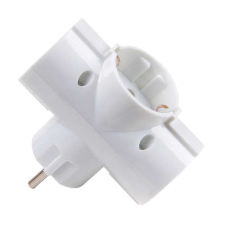 Разветвитель 3-м с заземл. 16А IP20 AD-3G-R 3.5кВт  2853363