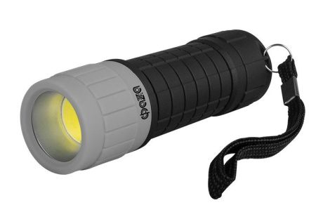 Фонарь ручной P4-L2W-gy 2Вт COB 120лм 7000К IP44 3хAAA (не в компл.) сер.  5027213
