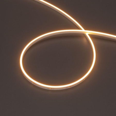 Лента герметичная MOONLIGHT-SIDE-M196-03x06mm 24В Warm2300 (7.2Вт/м IP54 2216 wire x2) (прямой вывод кабеля) (уп.5м)  039568