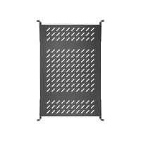 Полка стационарная 19дюйм 437х660мм для шкафа и стойки Г=800мм черн.  -SHFC-660F-BK