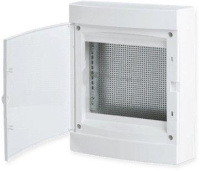 Щит слаботочный навесной Unix 2 габарит IP41 бел. дверь PROxima  ux-2m-nw