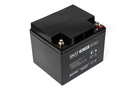 Аккумулятор 12В 40А.ч макс. ток заряда 12А SKAT SB 1240  2538