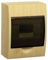 Корпус ЩРН-П-6 Krepta 3 IP41 навесной пластик. сосна  MKP12-N-06-41-K34