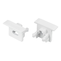 Заглушка SL-MINI-10-F WHITE с отверстием пластик (комплект)  049454 Заглушка SL-MINI-10-F WHITE с отверстием пластик (комплект)  049454