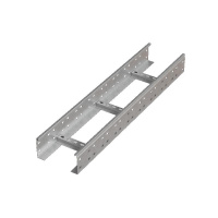 Лоток лестничный 400х100 L3000 сталь 2мм LL100-400-2.0-3000 КМ LO2015