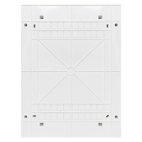 Щит распределительный навесной Unix 3х18мод. IP41 бел. дверь PROxima  ux-3x18-nw