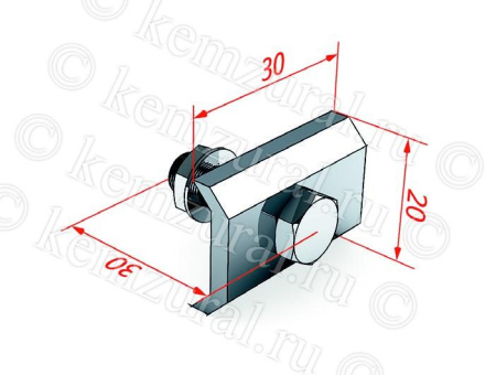 Прижим НЛ-ПР УХЛ1 гор. цинк.  453 020308 29
