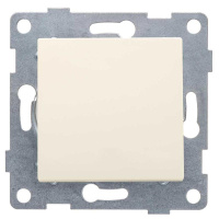 Выключатель 1-кл. СП Ugra 10А 250В самовозвратный механизм беж.  С11В6-003