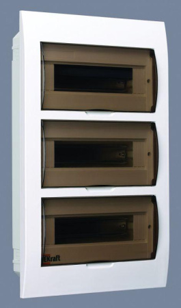 Корпус встраиваемый ЩРВ-П-36 50х36х10 36мод. IP41 пластик.  31007DEK