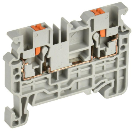Колодка клеммная CP 2.5кв.мм сер.  YCT20-00-K03-002