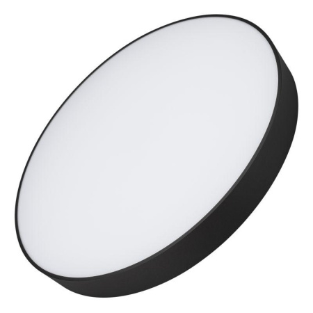Светильник SP-Rondo-R600-60W Warm3000 BK 120 deg 230В IP40 метал.  034824