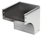 Угол для лотка вертикальный внешний 90град. 100х50 CDV 90 в компл. с крепежн. элемент.  37572K