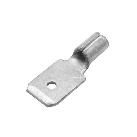 Наконечник без изоляции "вилка" 2.5-6кв.мм 6.3х0.8мм (уп.100шт)  2C22